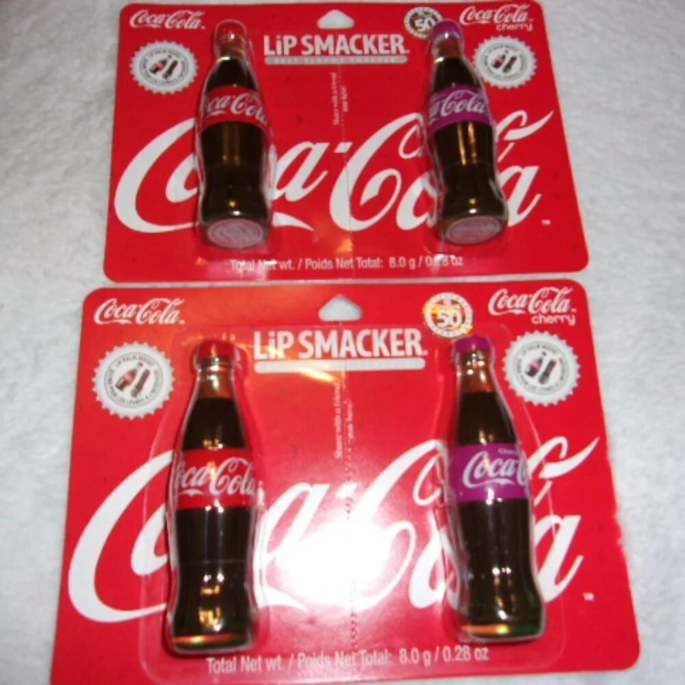 Lip Smacker Coca-Cola Contour Lip Balm - 0.28oz/2pc